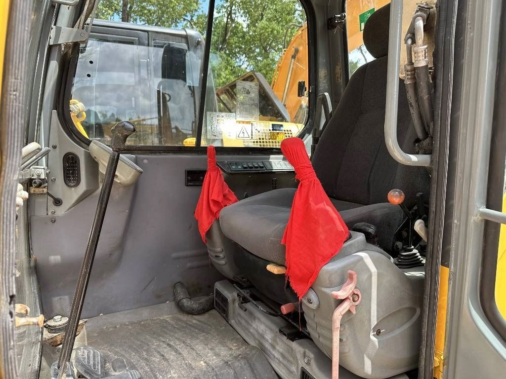 2023 Volvo EC55B mini excavator interior view 2023 Volvo EC55B mini excavator interior view
