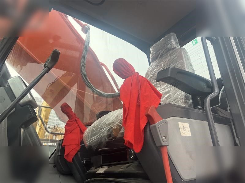 2024 Doosan DX340LC crawler excavator interior view 2024 Doosan DX340LC crawler excavator interior view