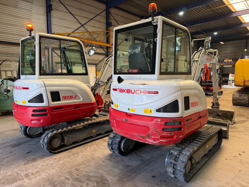 2023 Takeuchi TB235-2 mini excavator rear view