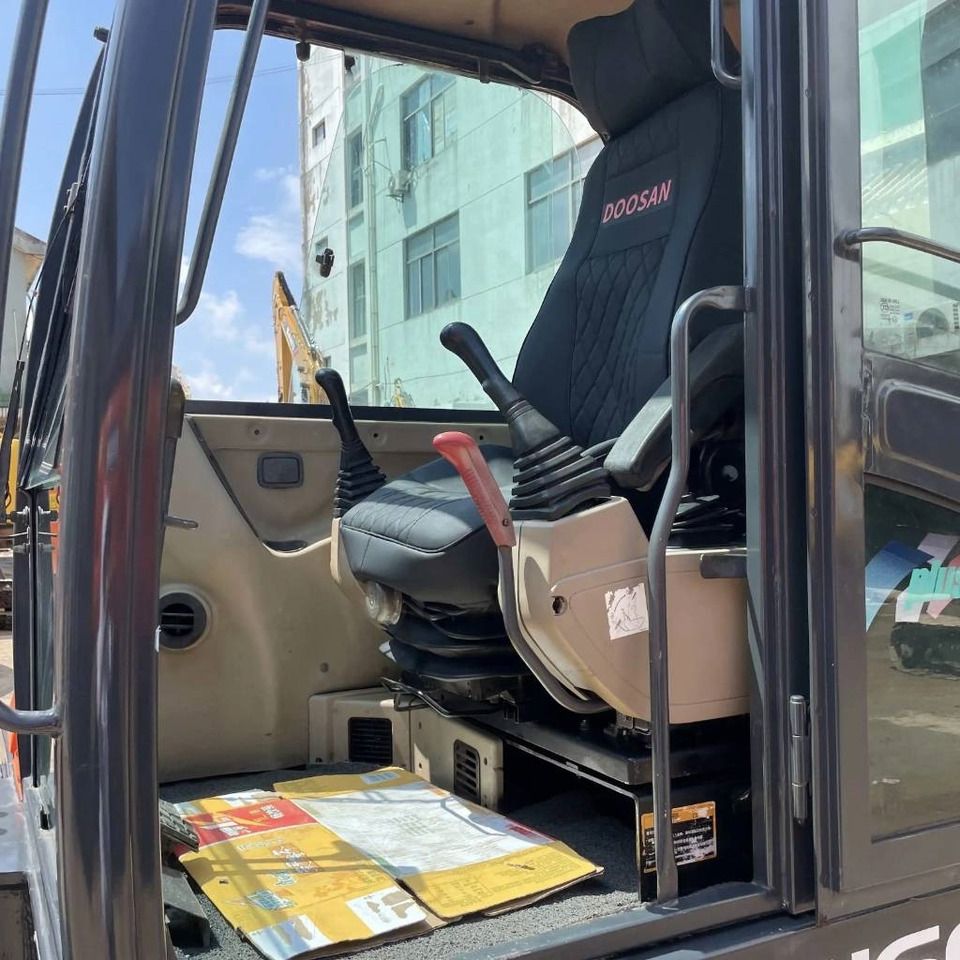 2023 Doosan DH60-7 mini excavator interior cab view 2023 Doosan DH60-7 mini excavator interior cab view