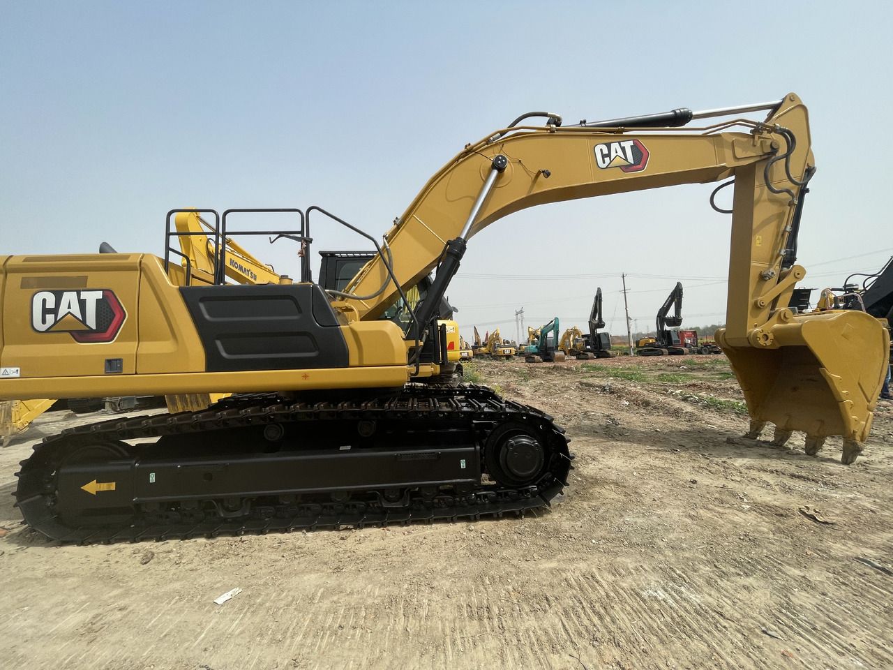 2024 Caterpillar 336GC crawler excavator, side view