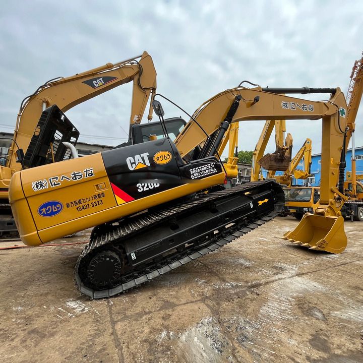 Escavadora de rastos Caterpillar 320D2 de 2019, vista lateral Escavadora de rastos Caterpillar 320D2 de 2019, vista lateral