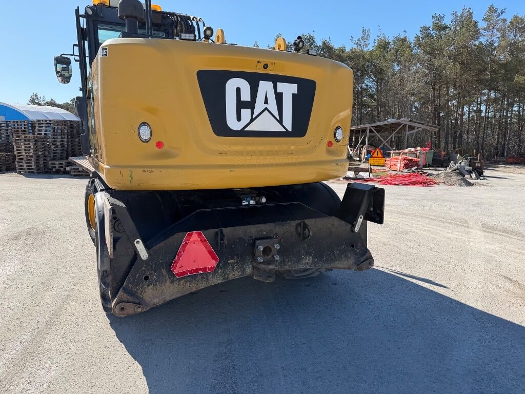 2016 Caterpillar 314 F wheel excavator, rear view 2016 Caterpillar 314 F wheel excavator, rear view