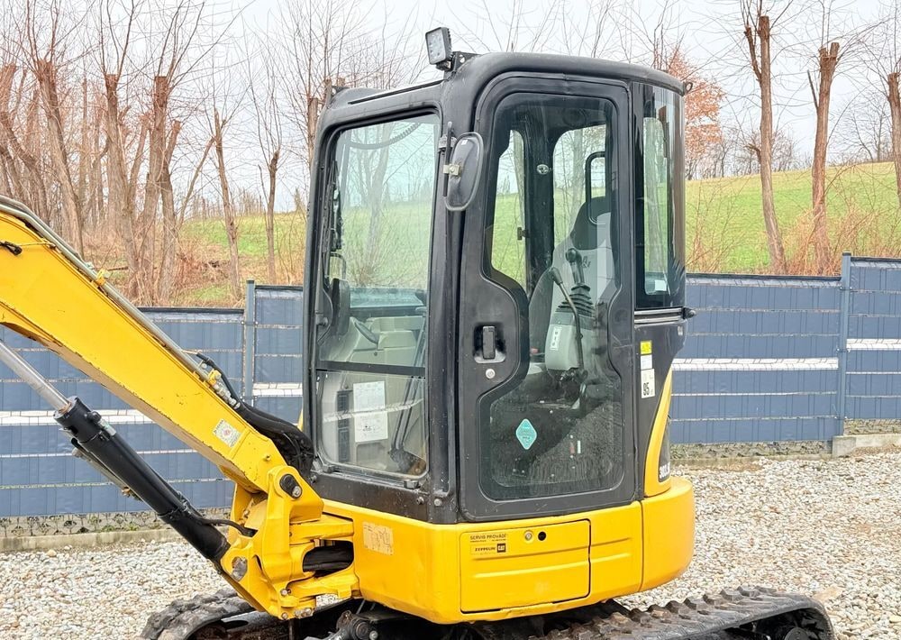 2012 Caterpillar 303.5ECR crawler excavator cab view 2012 Caterpillar 303.5ECR crawler excavator cab view