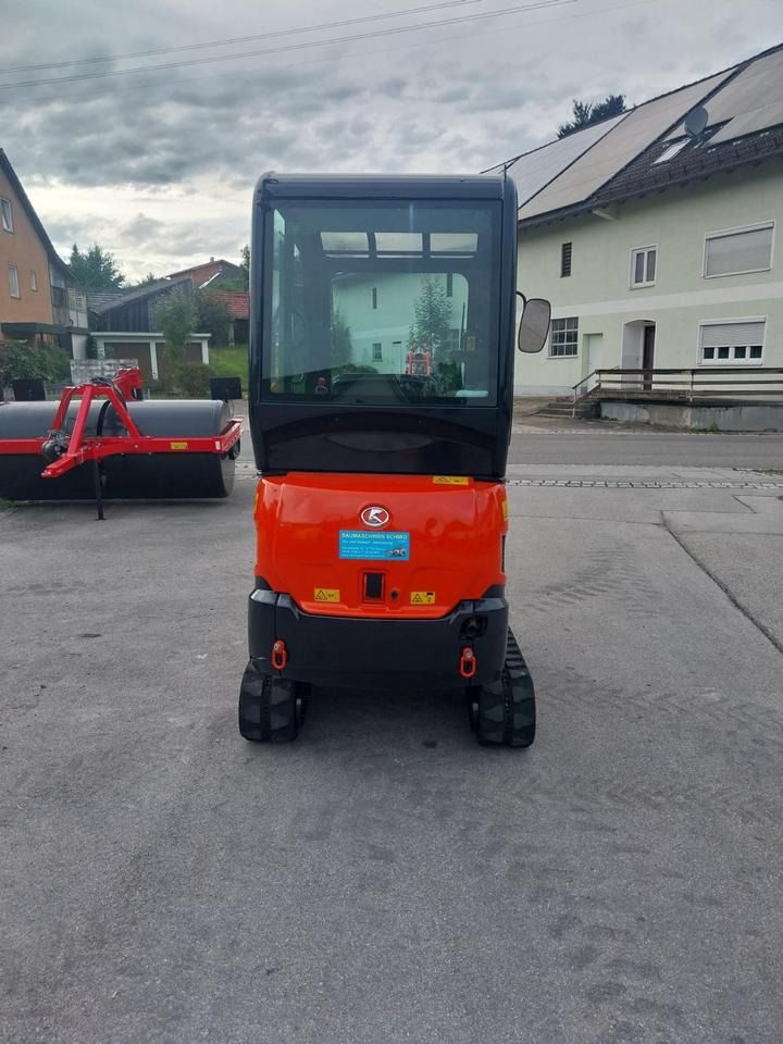 2014 Takeuchi KX 016-4 mini excavator, rear view