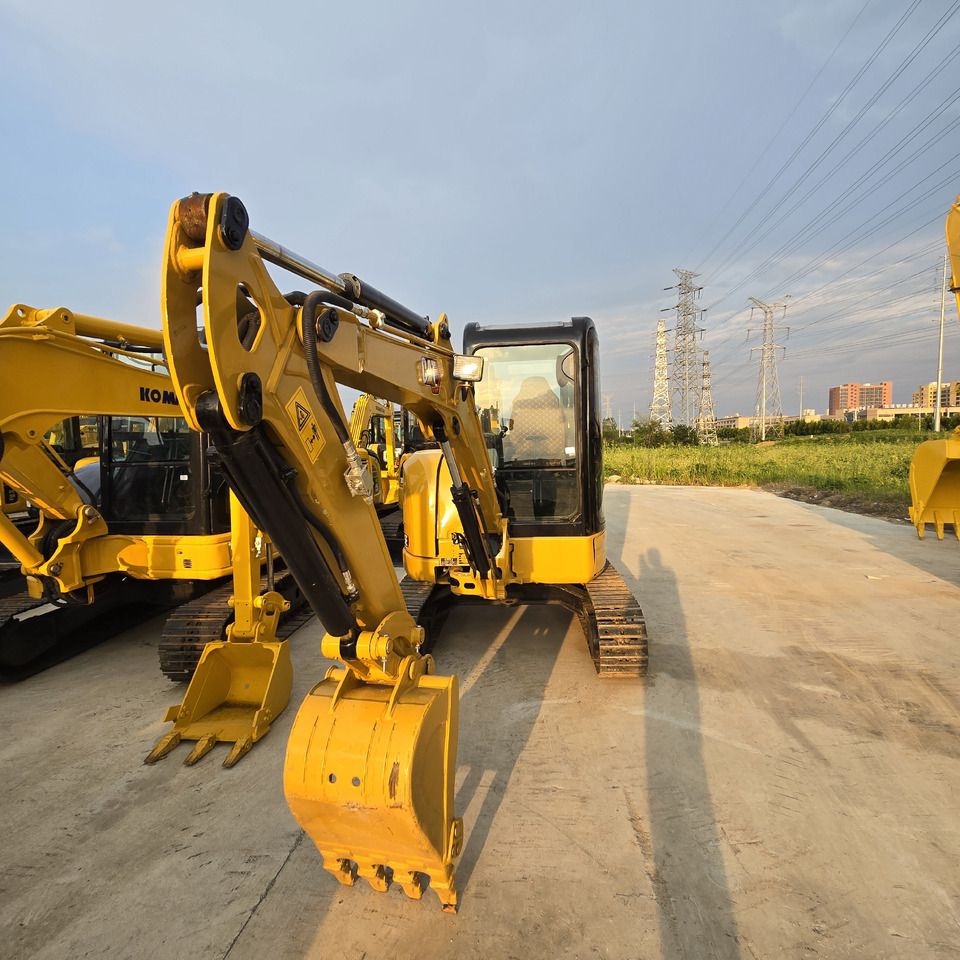 2021 Caterpillar 303.5E mini excavator, front view 2021 Caterpillar 303.5E mini excavator, front view