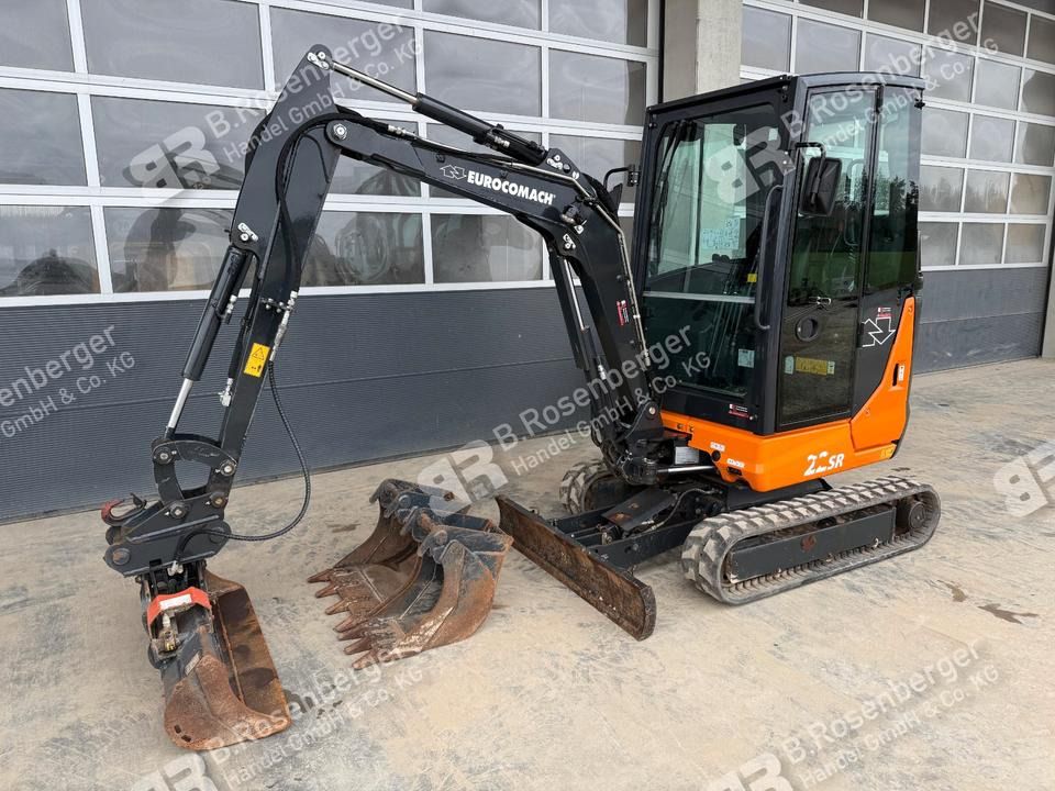 2022 Eurocomach 22SR mini excavator side view