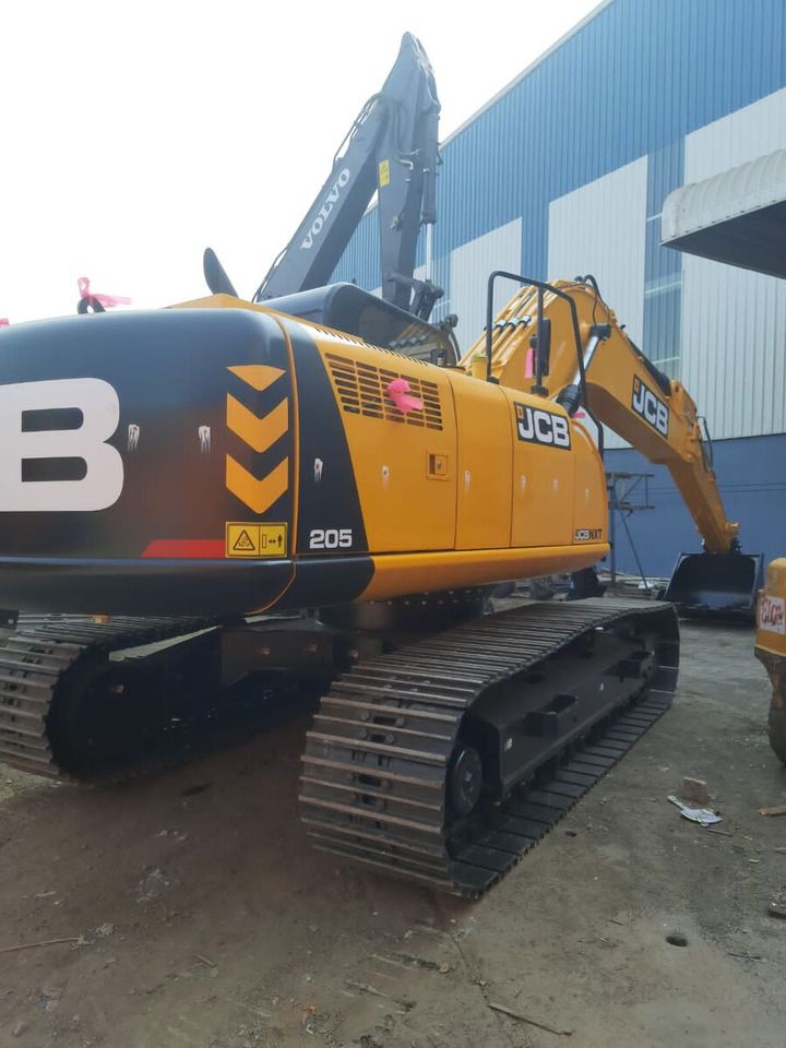 2025 JCB 205 Crawler Excavator rear three-quarter view 2025 JCB 205 Crawler Excavator rear three-quarter view