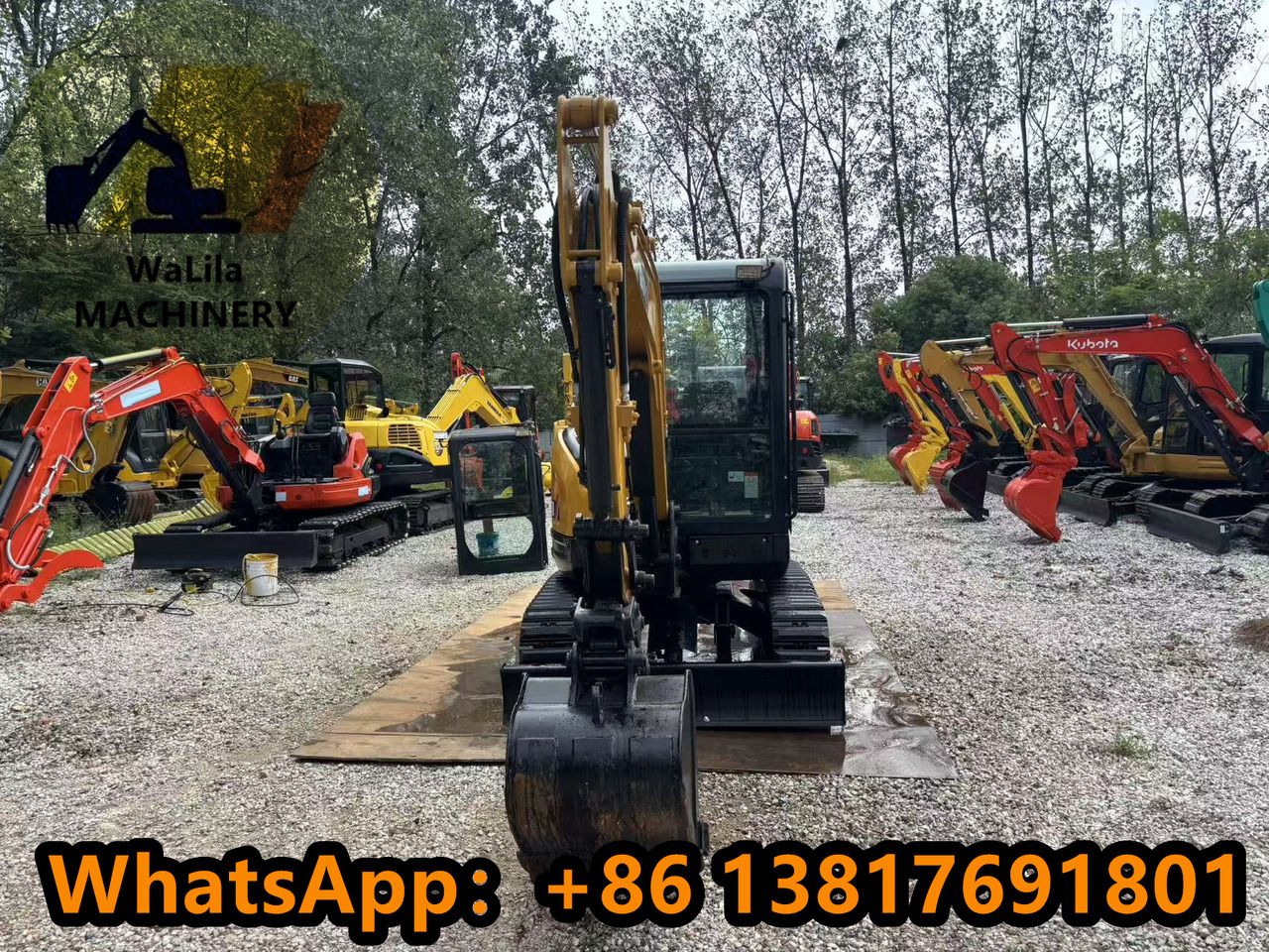 2024 Sany SY35U mini excavator front view 2024 Sany SY35U mini excavator front view
