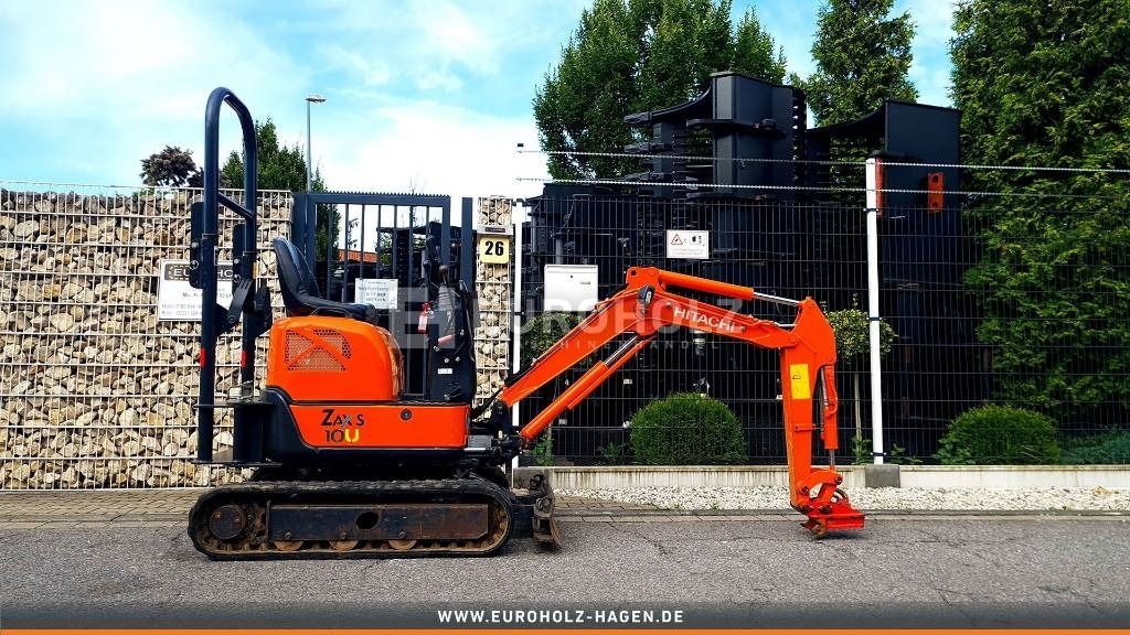 2019 Hitachi Zaxis 10U mini excavator, side view 2019 Hitachi Zaxis 10U mini excavator, side view