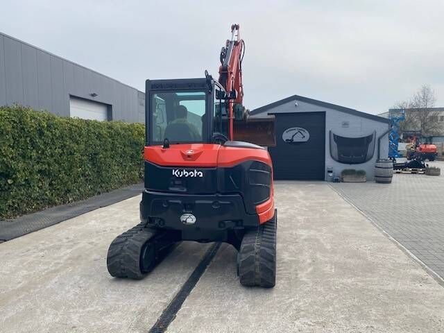 2021 Kubota U50-5 mini excavator, rear view 2021 Kubota U50-5 mini excavator, rear view