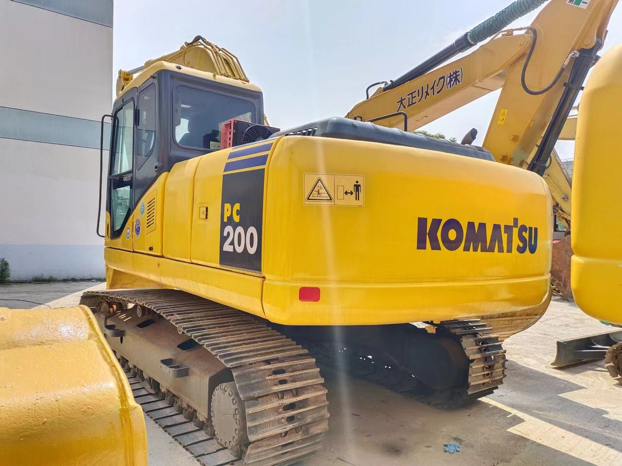 2017 Komatsu PC200-7 Paletli Ekskavatör 2017 Komatsu PC200-7 Paletli Ekskavatör