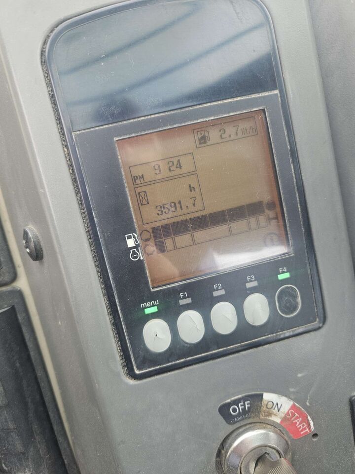 2014 Yanmar VIO80-U mini excavator digital instrument cluster 2014 Yanmar VIO80-U mini excavator digital instrument cluster