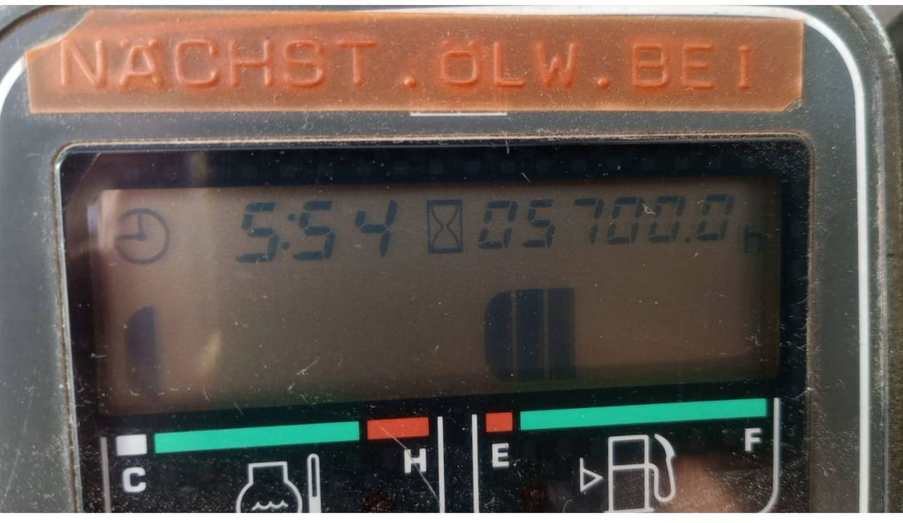 2002 Komatsu PC450LCD-6K crawler excavator digital instrument cluster