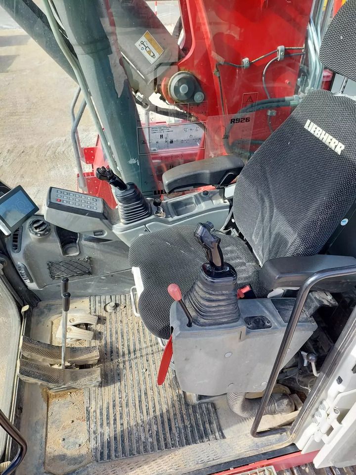 2019 Liebherr R926SLC crawler excavator interior cab view