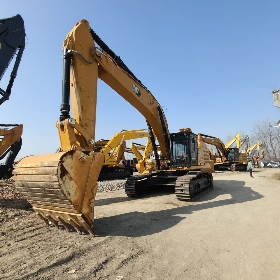 2024 Caterpillar 349GC crawler excavator, front three-quarter view 2024 Caterpillar 349GC crawler excavator, front three-quarter view