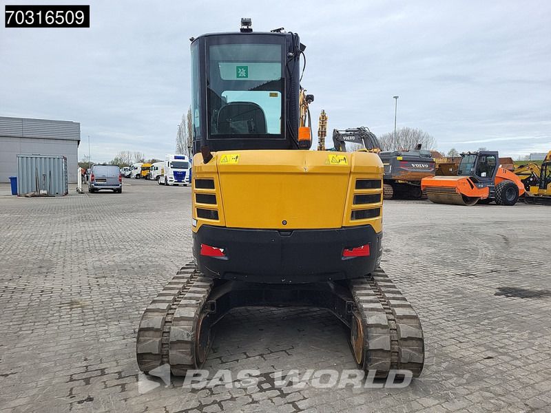 2020 Sany SY50U mini excavator, rear view