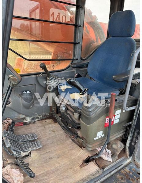 2003 Hitachi ZX650LCH crawler excavator interior cab view
