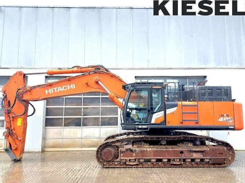 2021 Hitachi ZX490 LCH-7 crawler excavator, side view