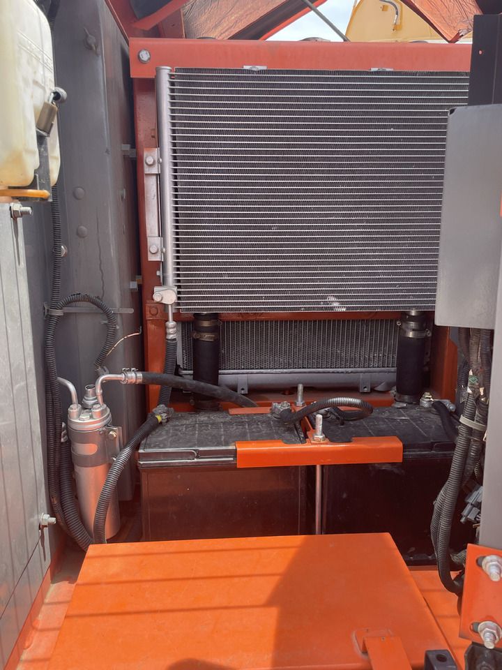 2023 Hitachi ZX70 crawler excavator engine compartment view