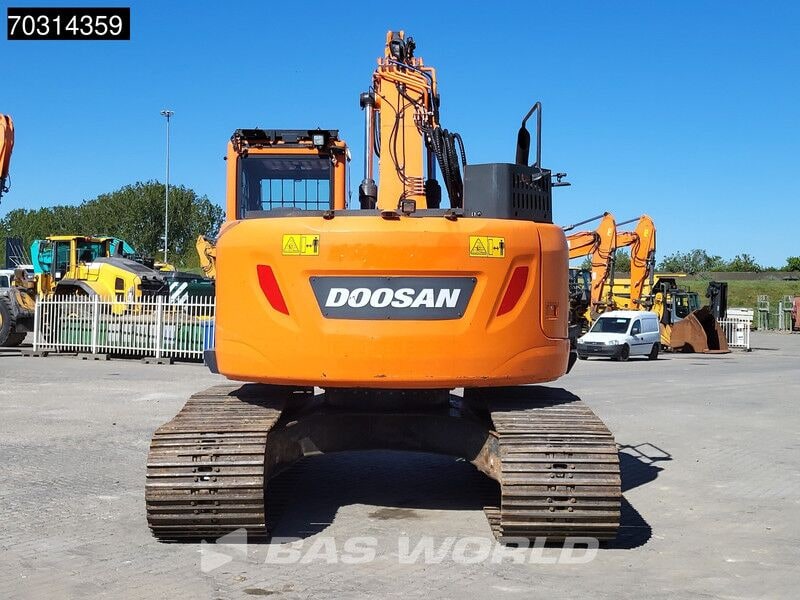 2020 Doosan DX235LCR-5 crawler excavator, rear view 2020 Doosan DX235LCR-5 crawler excavator, rear view