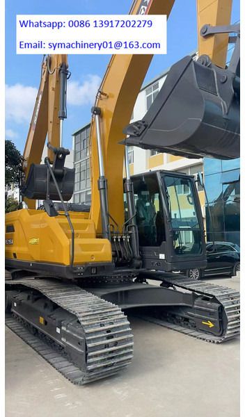 2026 XCMG XE215GA crawler excavator, front three-quarter view