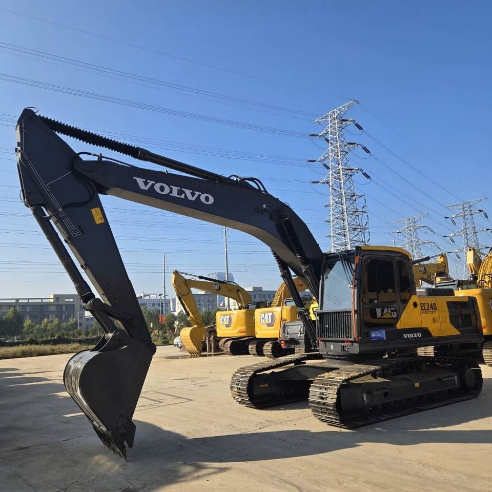 2023 Volvo EC240 crawler excavator, side view