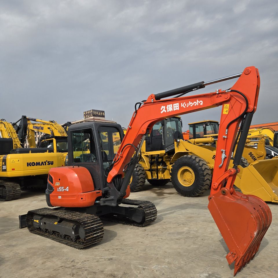 2024 Kubota U55-4 mini excavator, side view 2024 Kubota U55-4 mini excavator, side view