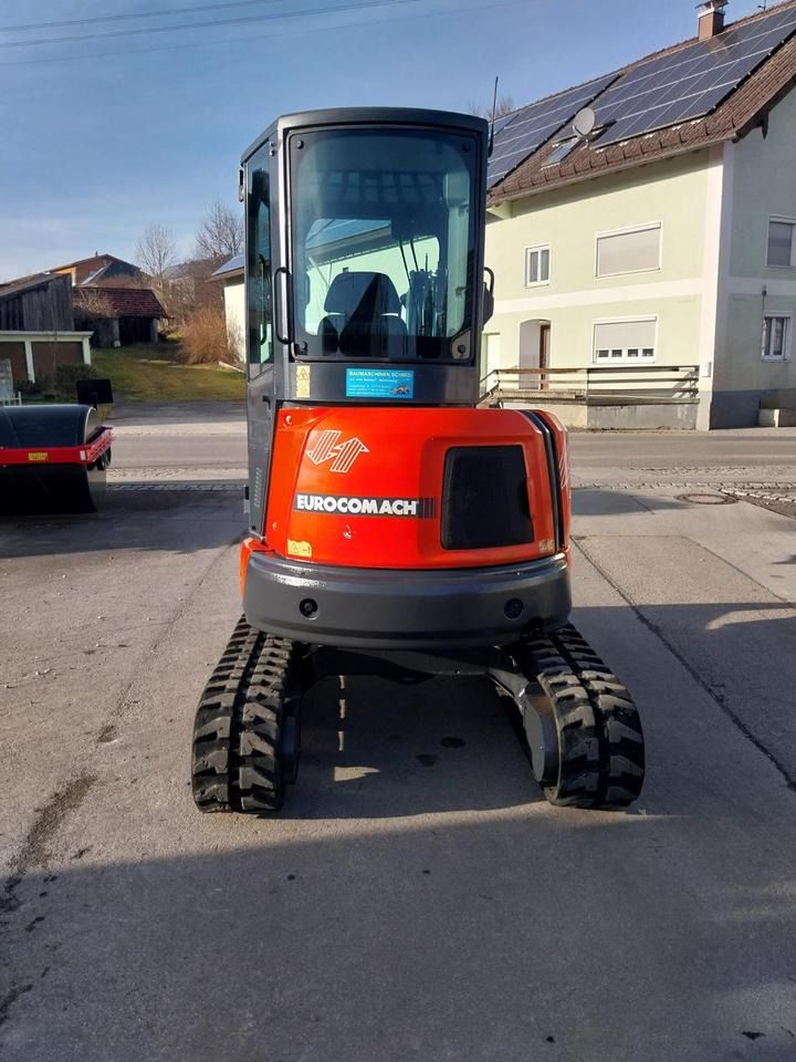 2018 Eurocomach ES 35.2 ZT mini excavator, front view