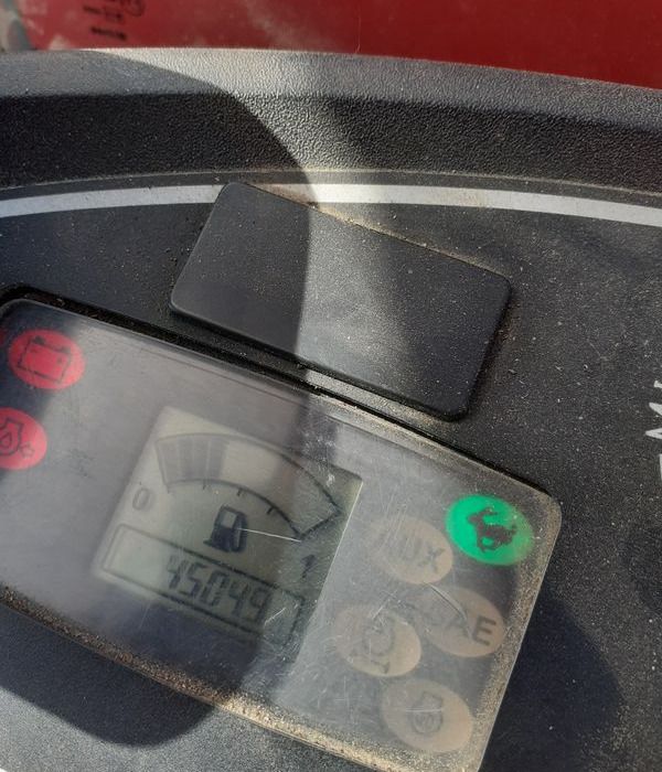 JCB 5 T235 mini excavator instrument cluster view JCB 5 T235 mini excavator instrument cluster view