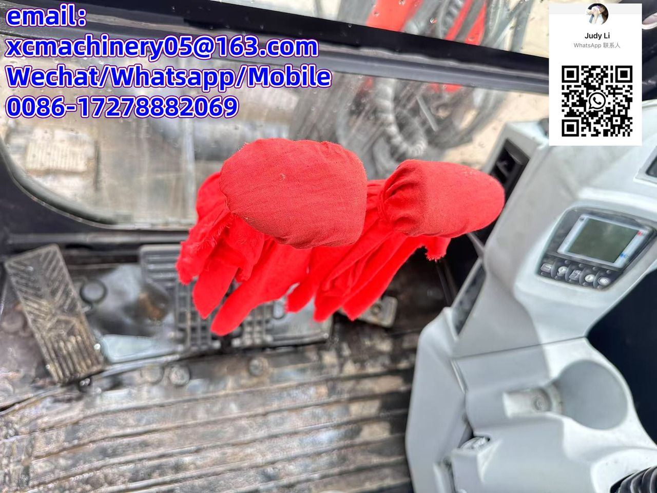 2023 Kubota KX057-4 mini excavator interior view 2023 Kubota KX057-4 mini excavator interior view