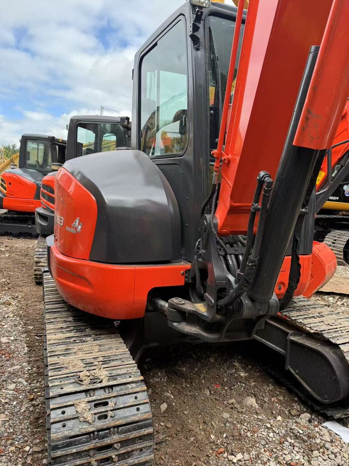 2023 Kubota KX163-5 mini excavator rear quarter view 2023 Kubota KX163-5 mini excavator rear quarter view