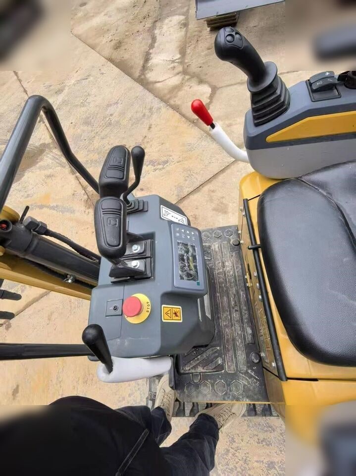 2025 XCMG XE10U Mini Excavator operator station view