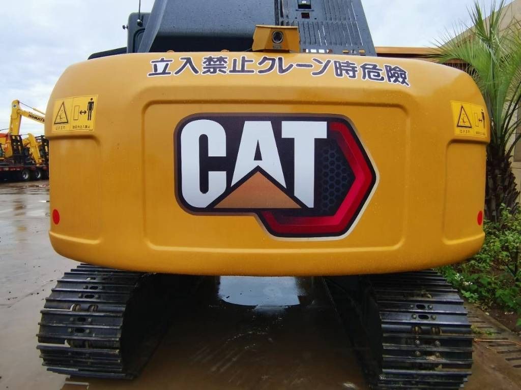 2023 Caterpillar 313D crawler excavator rear view 2023 Caterpillar 313D crawler excavator rear view