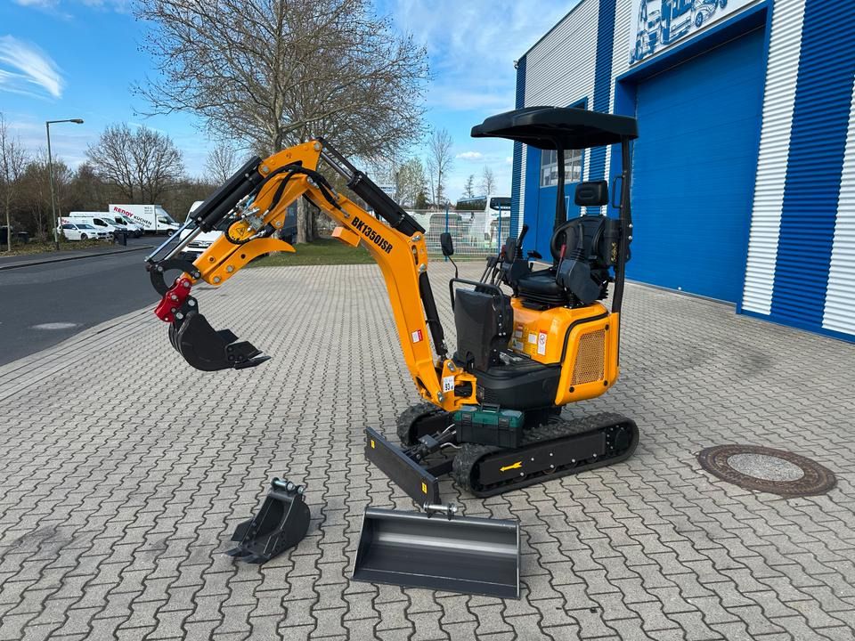 Berger Kraus BK1350JSR mini excavator, side view