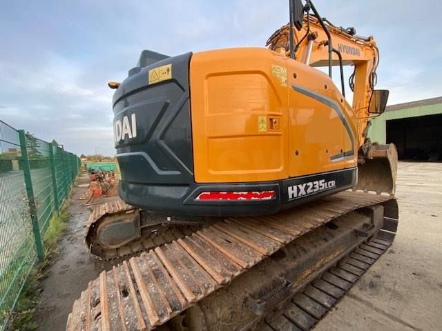 2017 Hyundai HX235 LCR crawler excavator, rear three-quarter view 2017 Hyundai HX235 LCR crawler excavator, rear three-quarter view