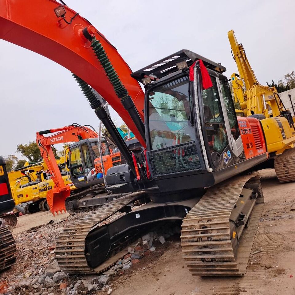 2024 Hitachi Zaxis 200 crawler excavator, front three-quarter view