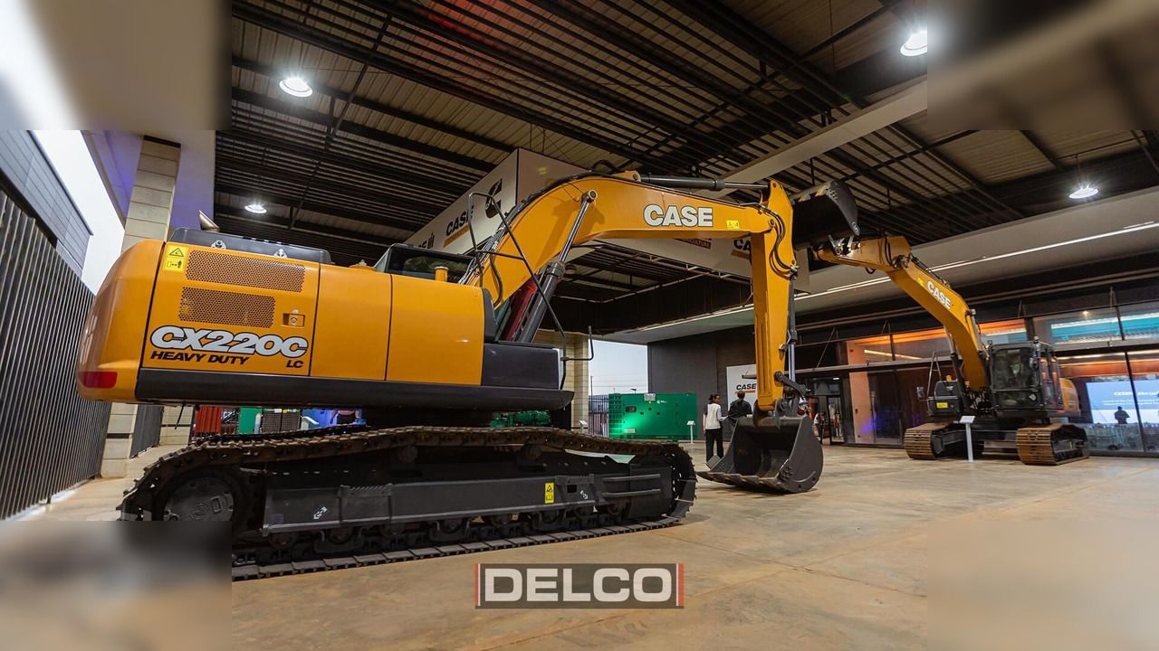2026 CASE CX220C LC crawler excavator, side profile view 2026 CASE CX220C LC crawler excavator, side profile view