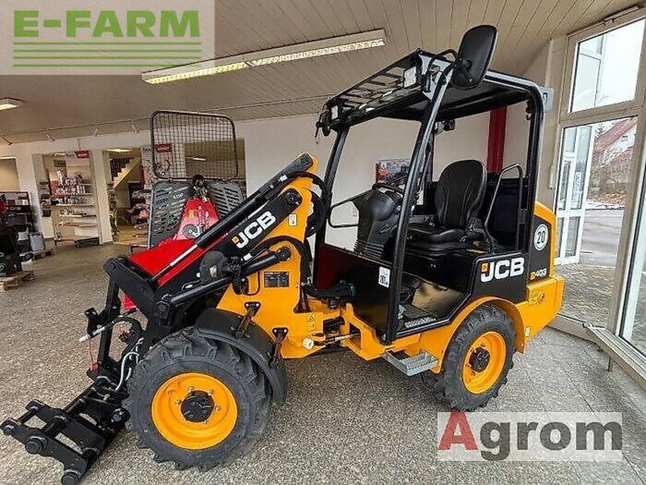 2023 JCB 403 SMART POWER mini excavator, side view