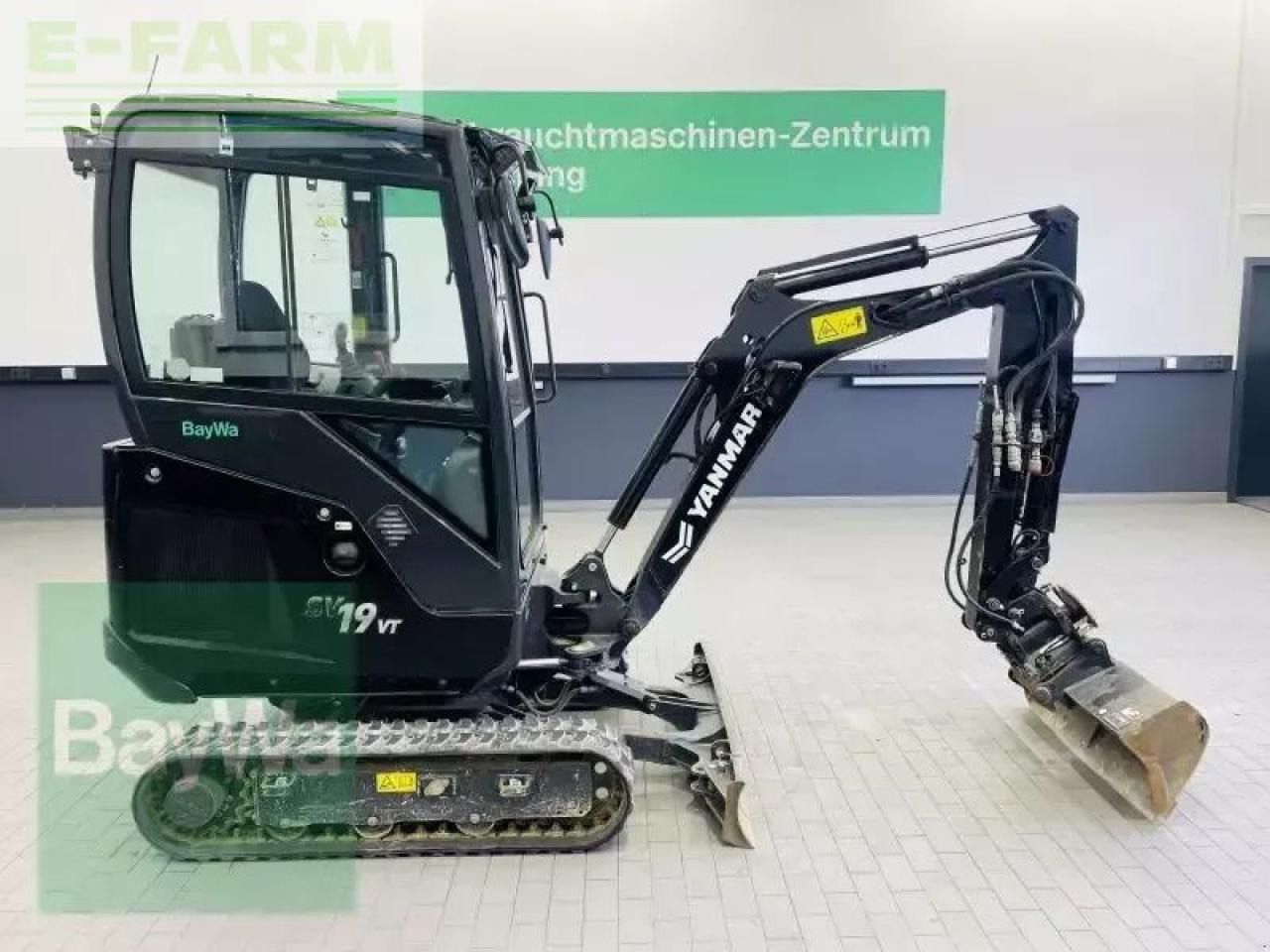 2023 Yanmar SV19 VT mini excavator, side view