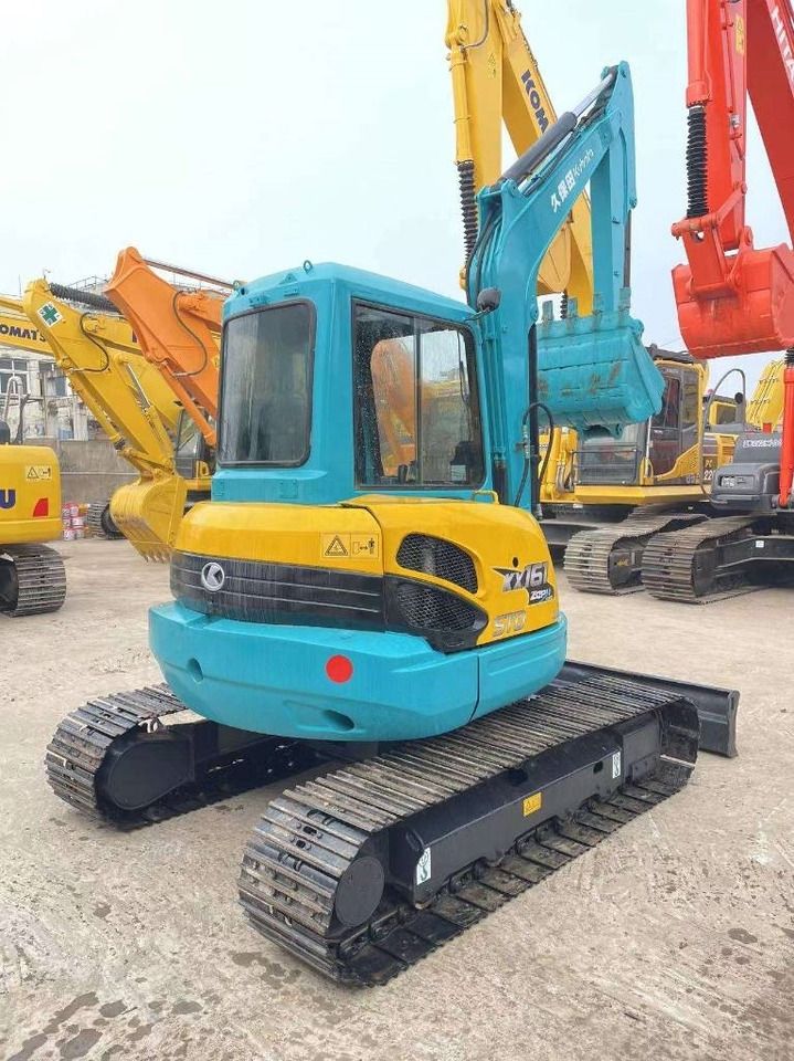2023 Kubota KX161 mini excavator, rear three-quarter view 2023 Kubota KX161 mini excavator, rear three-quarter view