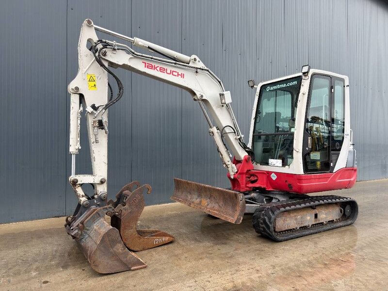 2010 Takeuchi TB235 mini excavator, side view 2010 Takeuchi TB235 mini excavator, side view