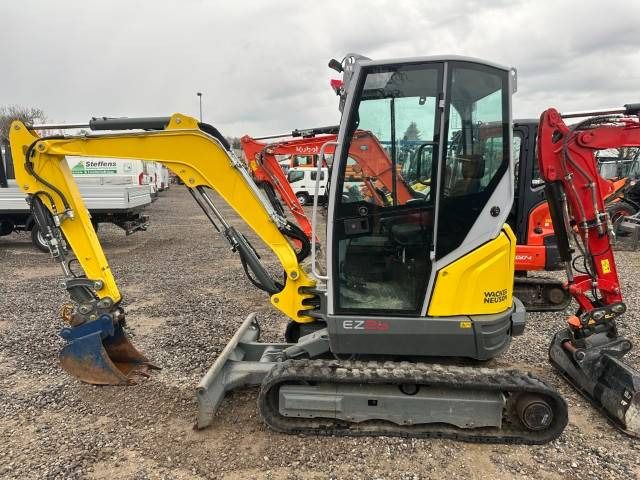 2024 Wacker Neuson EZ26-2 mini excavator, side view 2024 Wacker Neuson EZ26-2 mini excavator, side view
