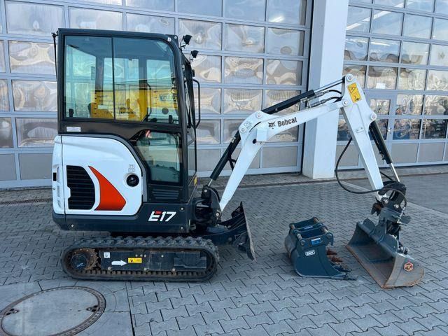 2023 Bobcat E17 mini excavator, side view 2023 Bobcat E17 mini excavator, side view