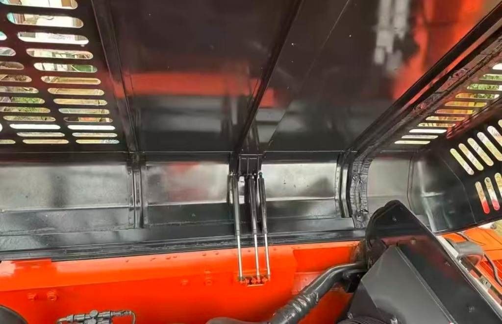 2024 Doosan DX340 crawler excavator engine compartment view 2024 Doosan DX340 crawler excavator engine compartment view