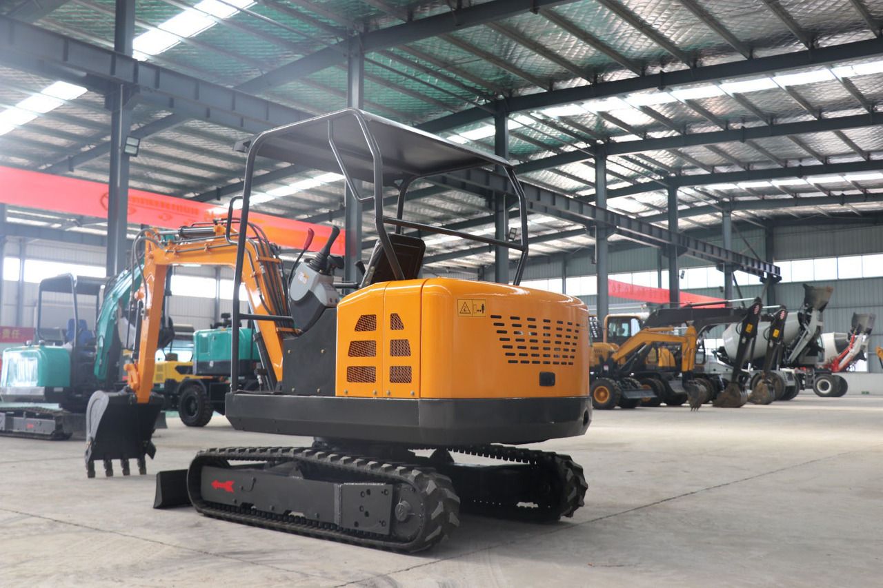 2025 Hangcha MB 30-VSH mini excavator rear three-quarter view