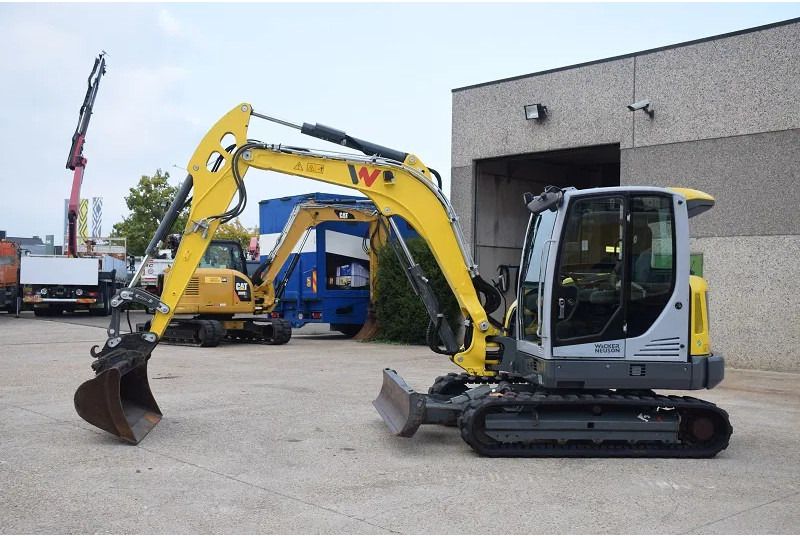 2018 Wacker Neuson ET65 mini excavator, side profile view