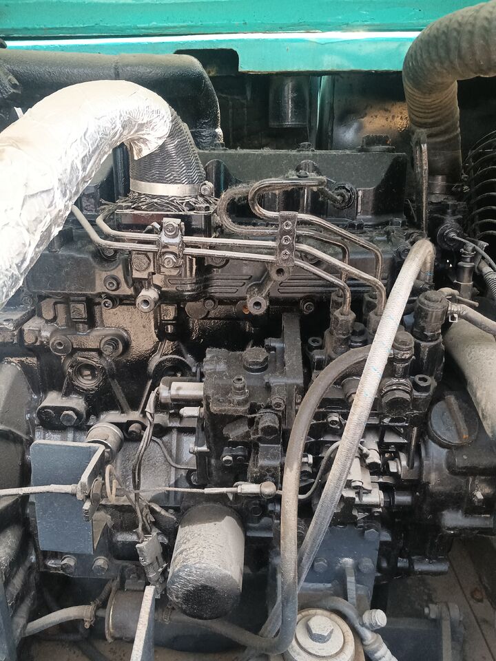 2024 Kobelco SK60-C crawler excavator engine compartment view