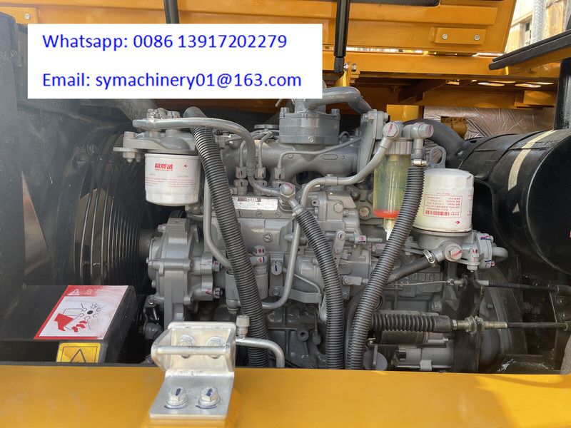 2023 Sany SY75C mini excavator engine compartment view 2023 Sany SY75C mini excavator engine compartment view