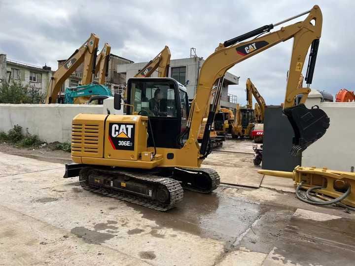 2020 Caterpillar 306E crawler excavator, side view
